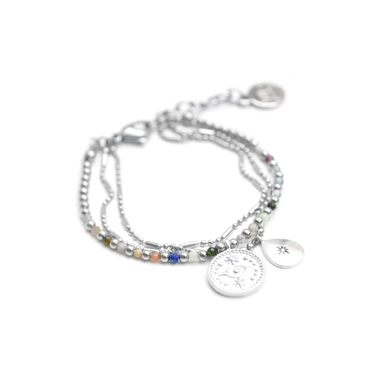 Silver Mati Bracelet