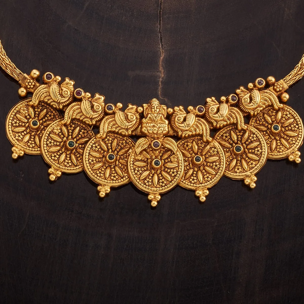 Silver Temple Necklace 163638