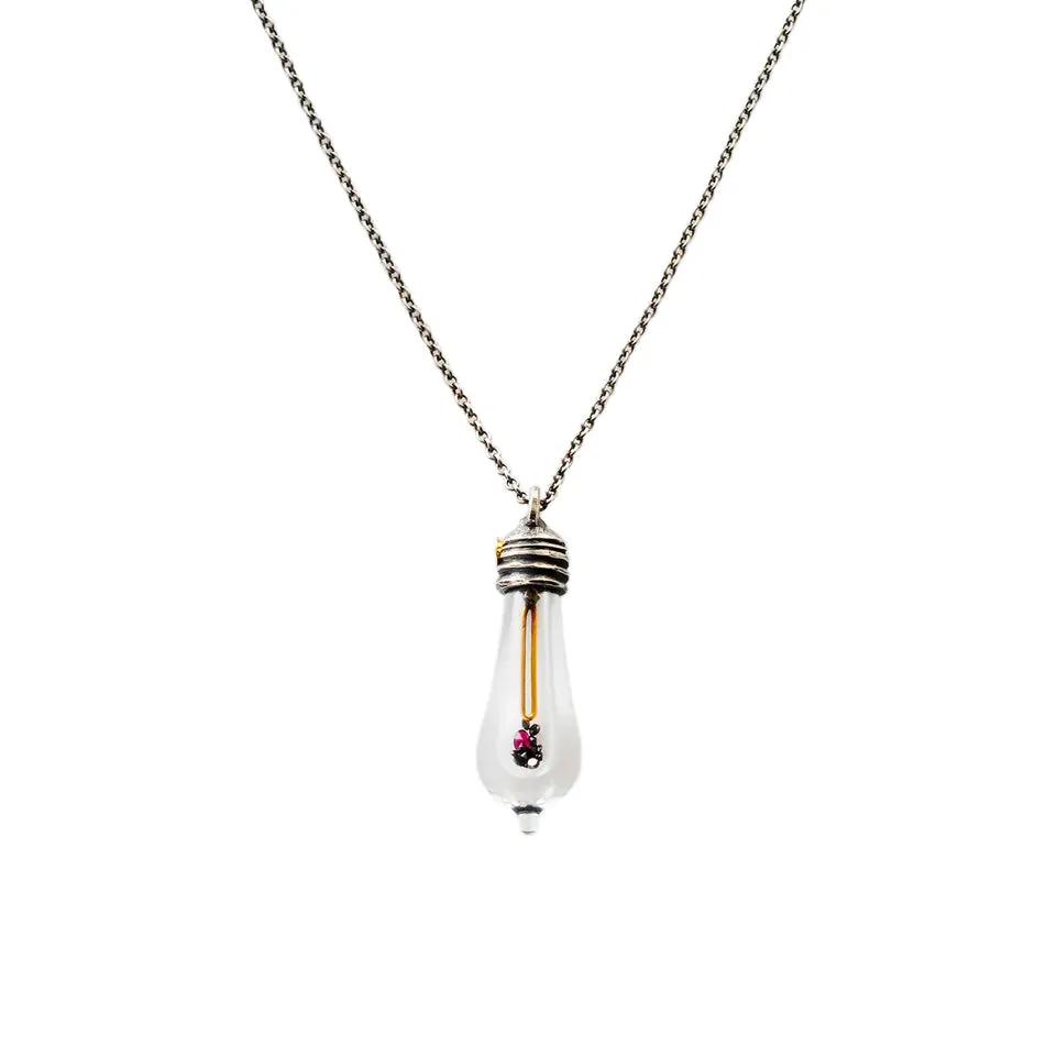 Tiny Silver Lightkeeper w/Stones