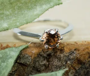 Tunduru Garnet Ring; Genuine Untreated Tanzania Garnet; 1.010cts
