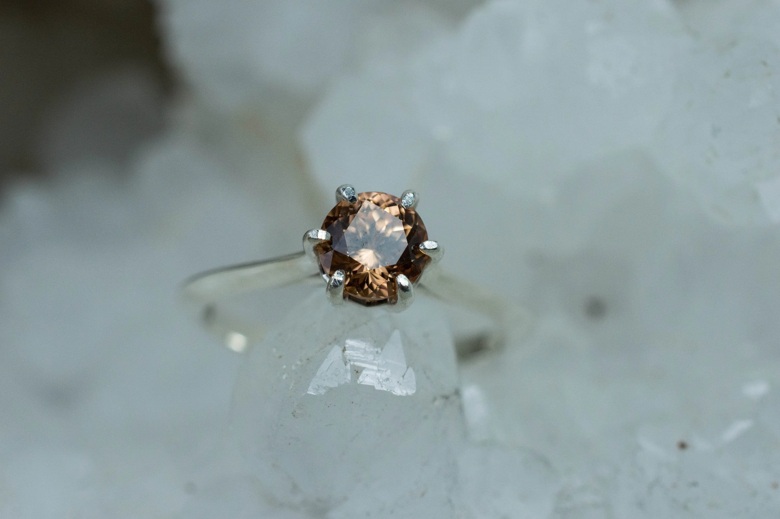 Tunduru Garnet Ring; Genuine Untreated Tanzania Garnet; 1.010cts