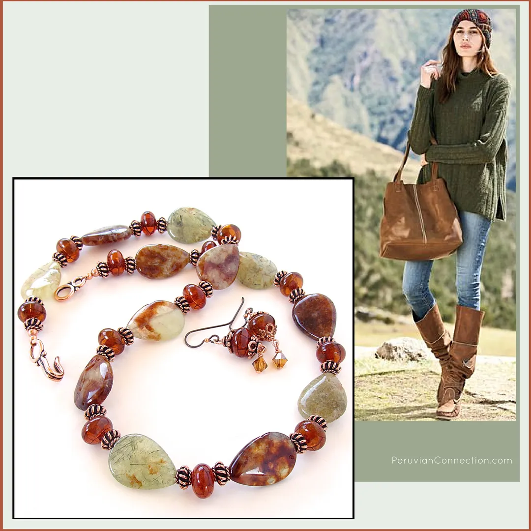 Ursula: Fall Fashion Jewelry in Earth Tones