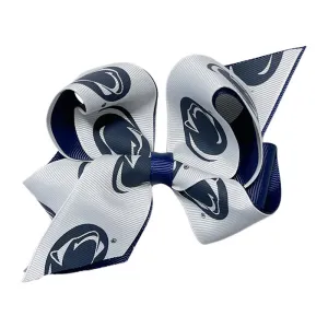 USA Two Toned Bow French Barrette