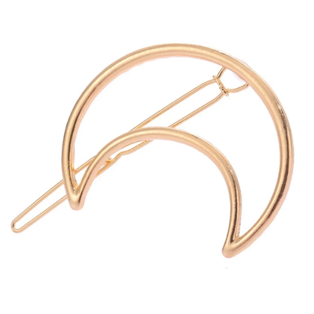 Witchy Crescent Moon Hair Clip